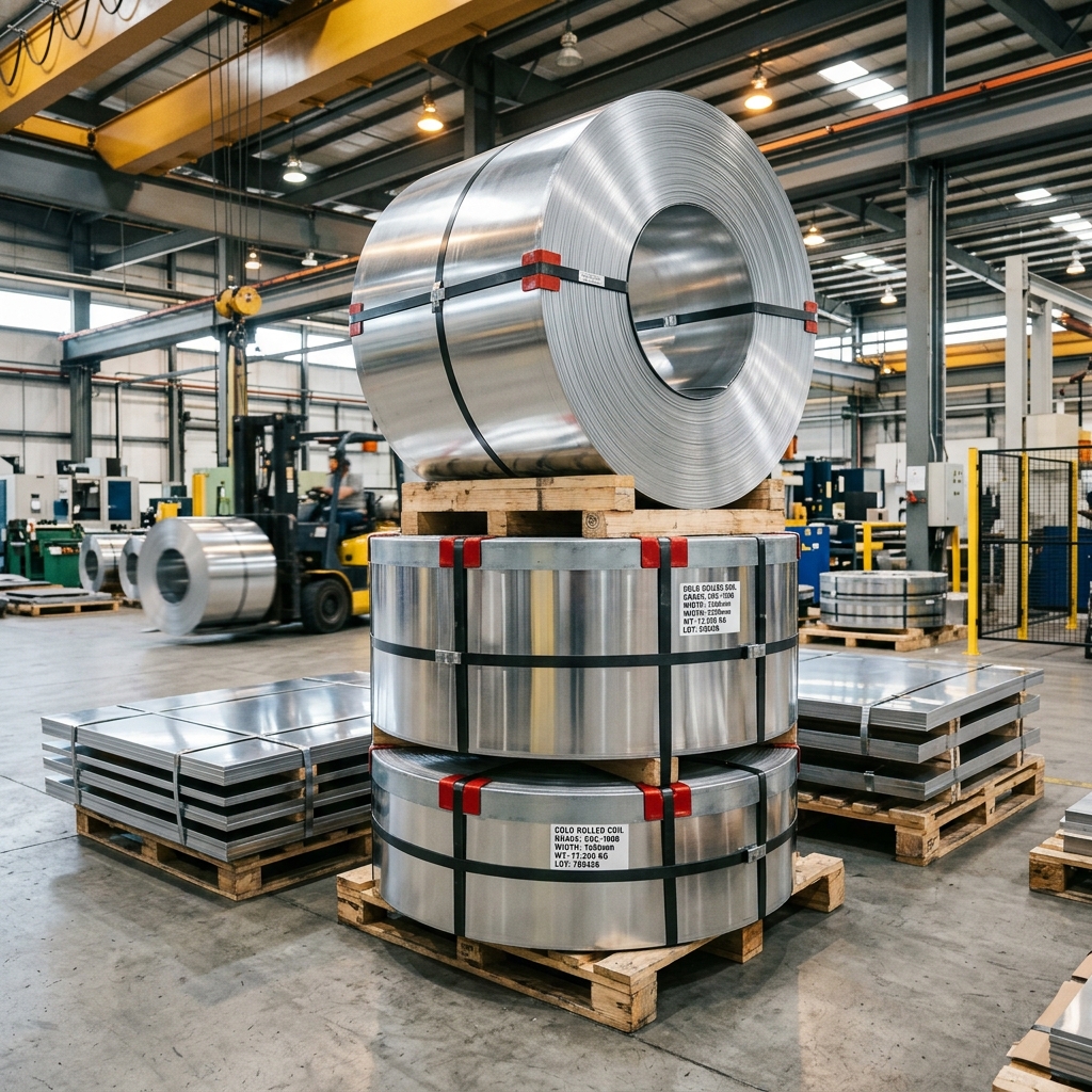 Cold Rolled Steel Coils & Plates (CRC)