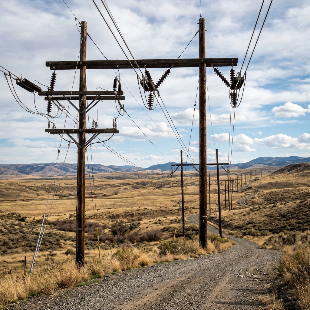 Transmission Utility Poles